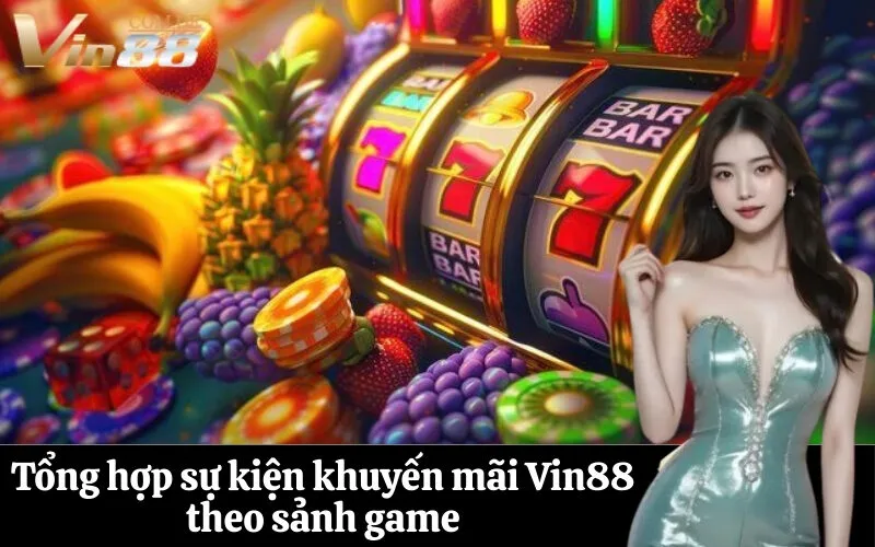 Tổng hợp sự kiện khuyến mãi Vin88 theo sảnh game
